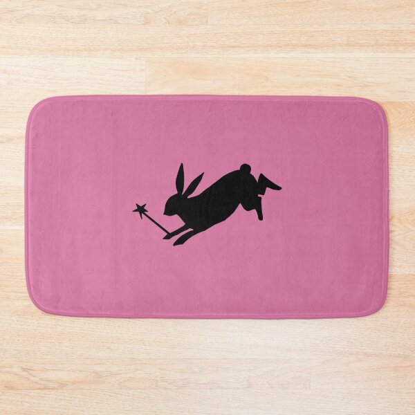Item preview, Wand and a Rabbit Black Silhouette designed and sold by aestheticqueen.