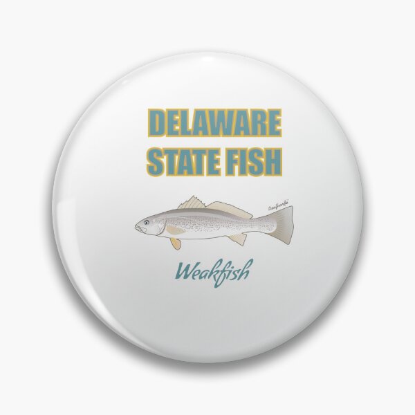 Artikelvorschau, Delaware State Fish - Schwachfisch T-Shirt entworfen und verkauft von KaplanCrypto.