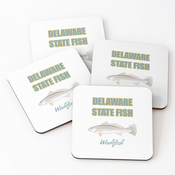 Item preview, Delaware State Fish - Weakfish T-Shirt designed and sold by KaplanCrypto.
