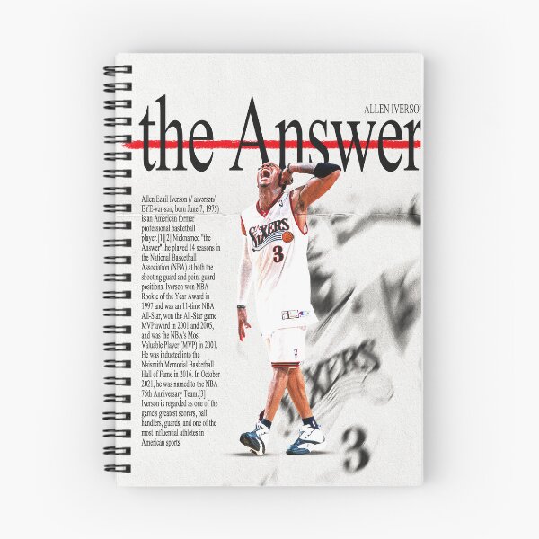 Item preview, THE ANSWER - Allen Iverson - Parqxet designed and sold by parqxet.