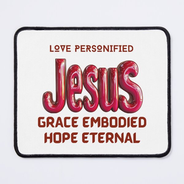 Item preview, Jesus: Love personified, grace embodied, hope eternal. designed and sold by bAIryBarn.