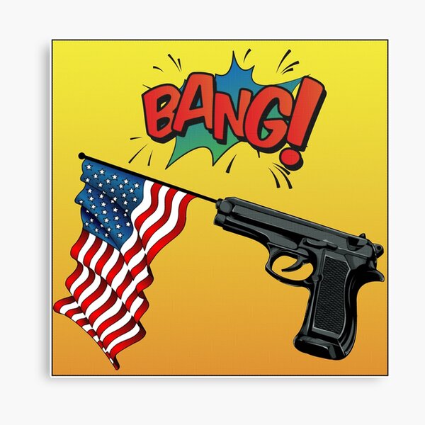 BANG! Canvas Print