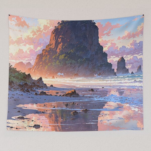 Item preview, Haystack Rock, Oregon designed and sold by Worldscape Wonders.