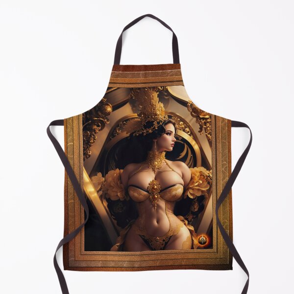 Item preview, Appalina Cesaria The First Lady Of Burlesque Fantasy Dancer AI Concept Art Portrait by Xzendor7 designed and sold by Xzendor7 Digital Art Creations.
