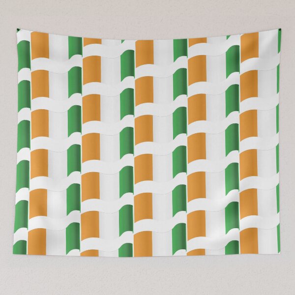 Item preview, Cote D'lvoire Flag designed and sold by HarveyHandcraftsandDesigns.