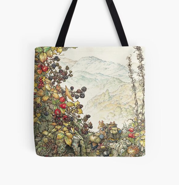 Walk to the High Hills All Over Print Tote Bag