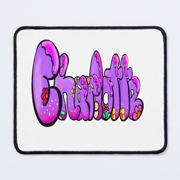 Item preview, Charlotte in purple Popular Girls and womens Personalized Custom name Charlotte designed and sold by Artonmytee.