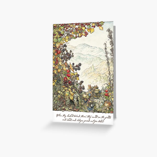 Brambly Hedge Greeting Cards for Sale