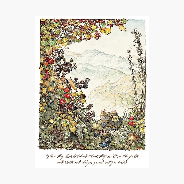 Walk to the High Hills Photographic Print