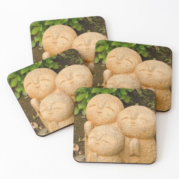Item preview, Smiling Jizo statues  designed and sold by elstoleno.