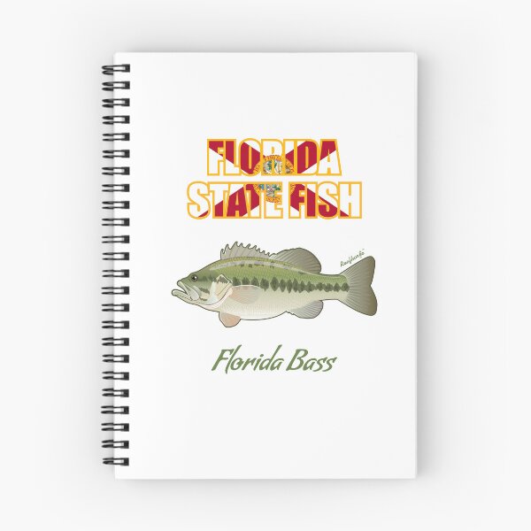 Item preview, Florida State Freshwater Fish - Florida Bass T-Shirt designed and sold by KaplanCrypto.