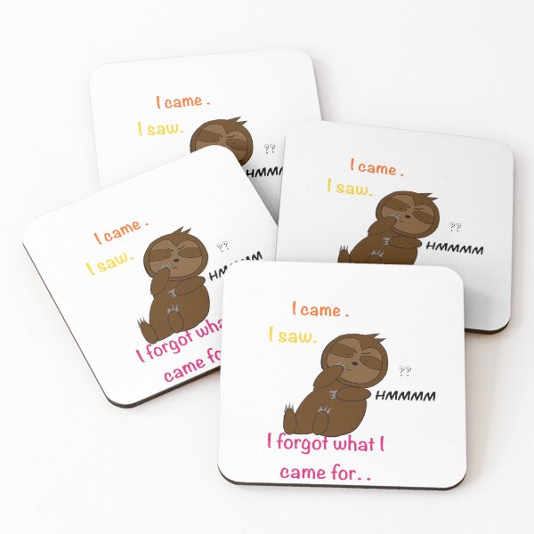 Item preview, Forgetful Sloth designed and sold by UnhrriedTrsrs.