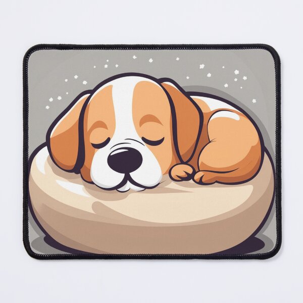 Item preview, Cute Dog Sleeping Cartoon Vector Icon Illustration designed and sold by hjian8219.