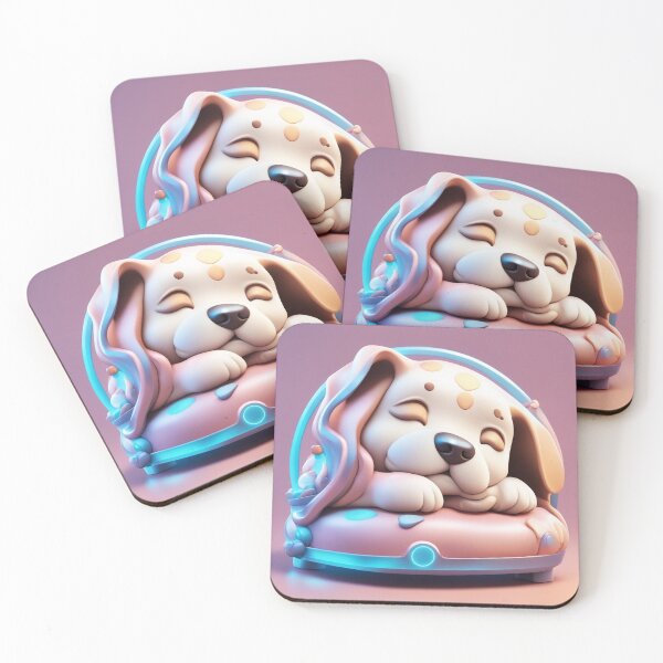 Item preview, Cute Dog Sleeping Cartoon Vector Icon Illustration designed and sold by hjian8219.