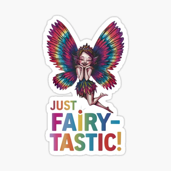 Item preview, Just Fairytastic - Whimsical Rainbow Fairy Design designed and sold by seelya83.