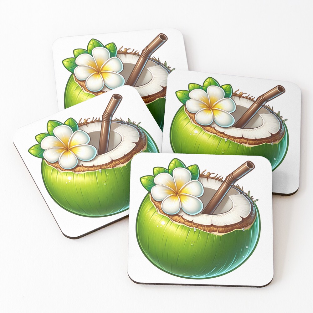 Item preview, Coasters (Set of 4) designed and sold by LoveLabDesign.