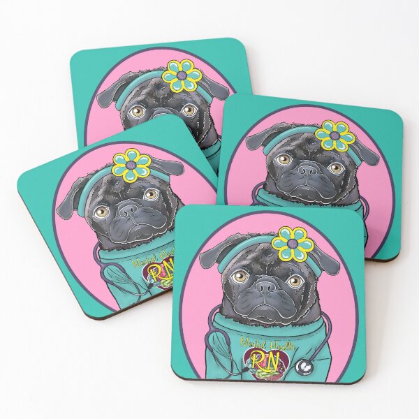 Item preview, Psych Nurse Puggy designed and sold by FivePugs.