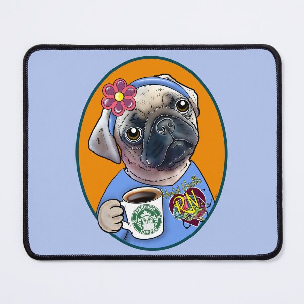 Item preview, Psych Nurse Puggy designed and sold by FivePugs.