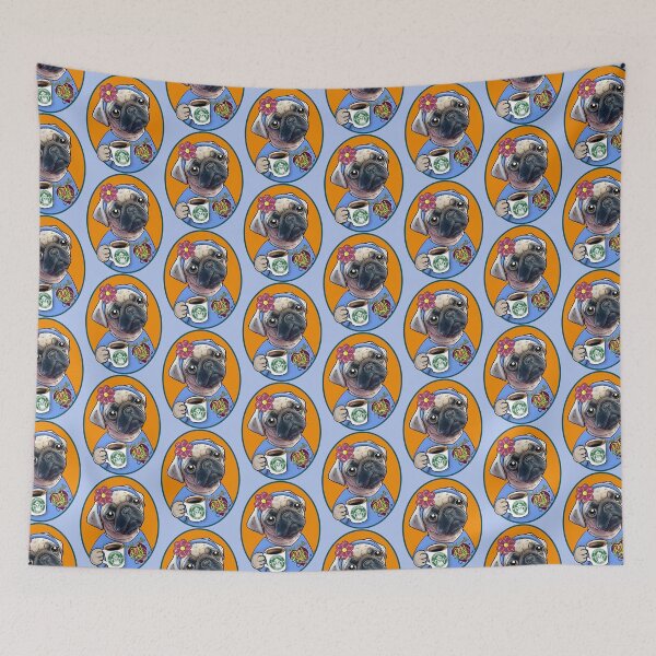 Item preview, Psych Nurse Puggy designed and sold by FivePugs.