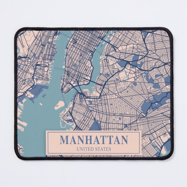 Item preview, Manhattan City Map designed and sold by Peek-Designs.
