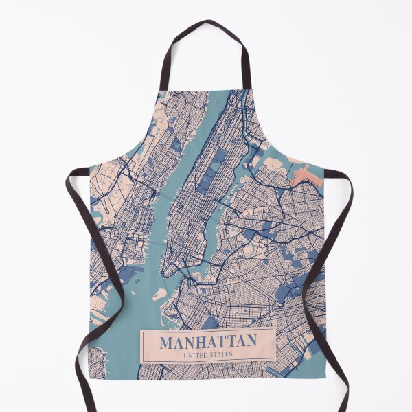 Item preview, Manhattan City Map designed and sold by Peek-Designs.