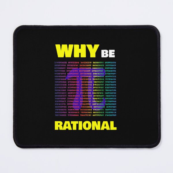 Item preview, Why be rational - math is pi designed and sold by ClarkChrisComic.