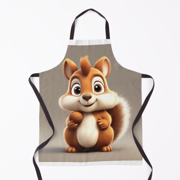 Item preview, Cute Squirrel Eating Acorn Cartoon Vector Icon Illustration designed and sold by hjian8219.
