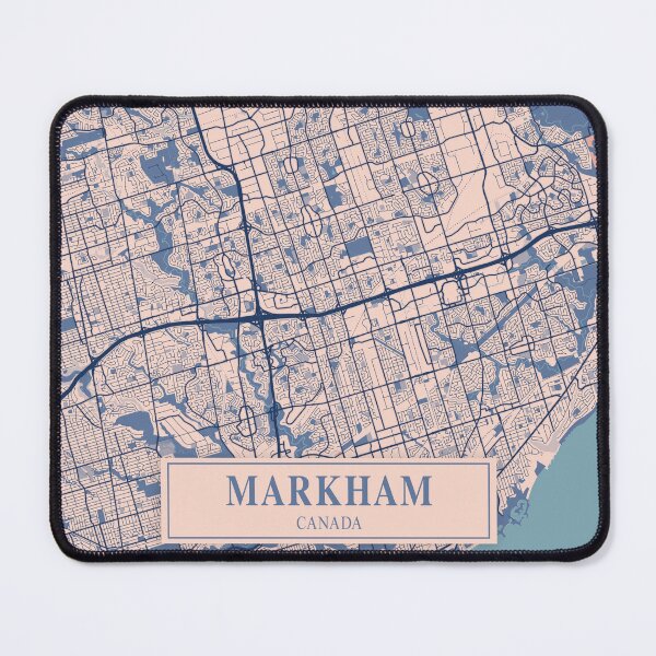 Item preview, Markham City Map designed and sold by Peek-Designs.
