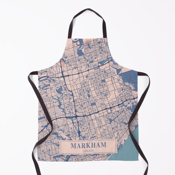 Item preview, Markham City Map designed and sold by Peek-Designs.