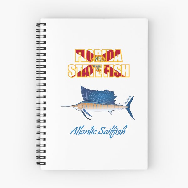 Item preview, Florida State Saltwater Fish - Atlantic Sailfish T-Shirt designed and sold by KaplanCrypto.