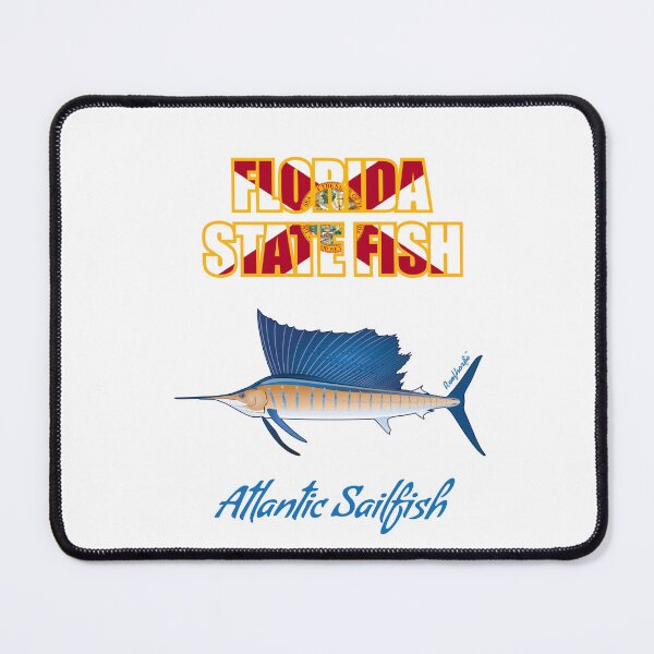Item preview, Florida State Saltwater Fish - Atlantic Sailfish T-Shirt designed and sold by KaplanCrypto.