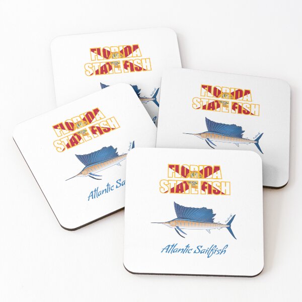 Item preview, Florida State Saltwater Fish - Atlantic Sailfish T-Shirt designed and sold by KaplanCrypto.