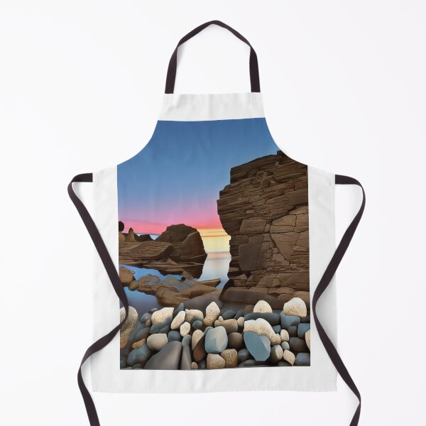 Item preview, Sunset sky at Cornwall beach designed and sold by Hazzyhero.