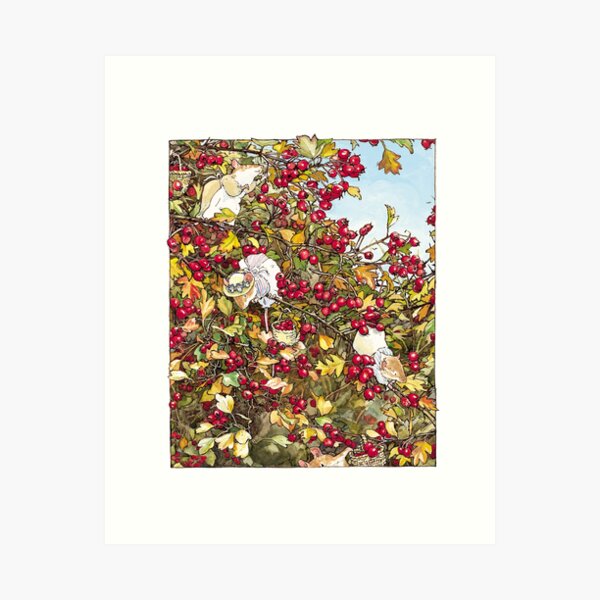 The Blackthorn Bush Art Print