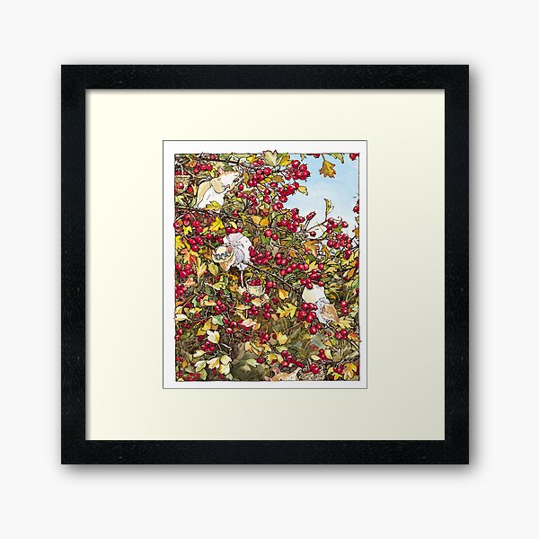 The Blackthorn Bush Framed Art Print