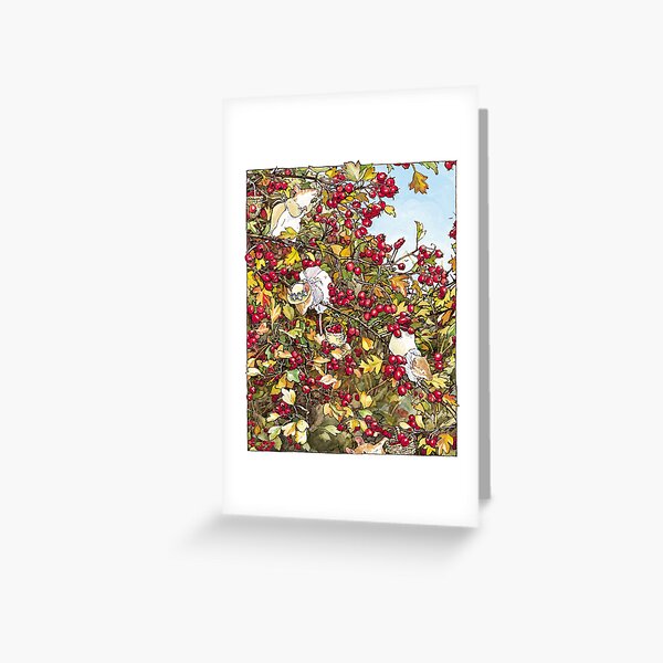 The Blackthorn Bush Greeting Card