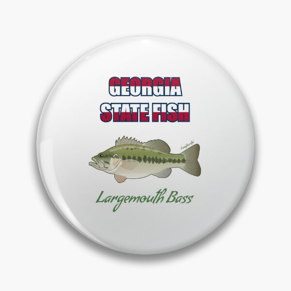 Item preview, Georgia State Fish - Largemouth Bass T-Shirt designed and sold by KaplanCrypto.
