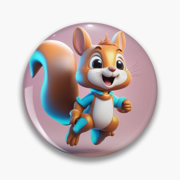 Item preview, Cute Squirrel Jumping Cartoon Vector Icon Illustration designed and sold by hjian8219.