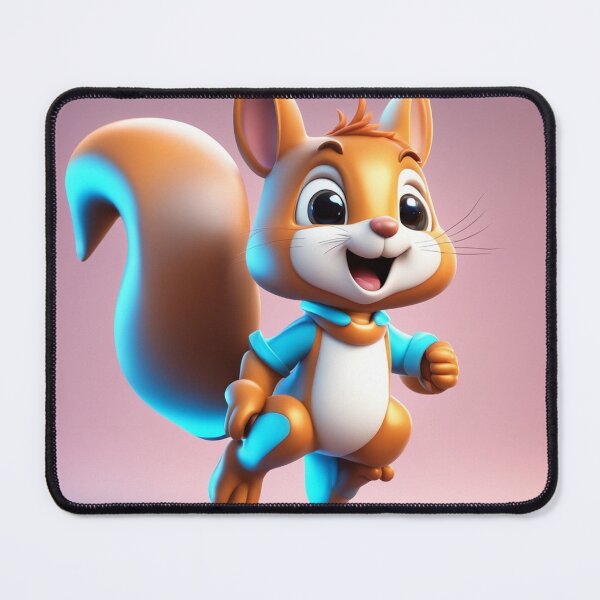Item preview, Cute Squirrel Jumping Cartoon Vector Icon Illustration designed and sold by hjian8219.