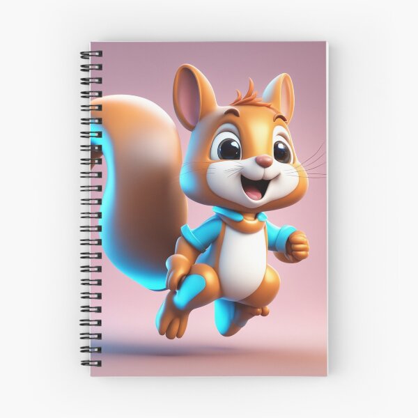Item preview, Cute Squirrel Jumping Cartoon Vector Icon Illustration designed and sold by hjian8219.