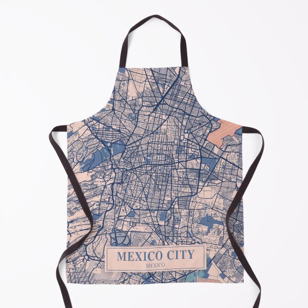 Item preview, Mexico City City Map designed and sold by Peek-Designs.