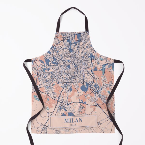 Item preview, Milan City Map designed and sold by Peek-Designs.
