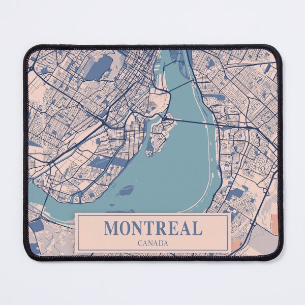 Item preview, Montreal City Map designed and sold by Peek-Designs.