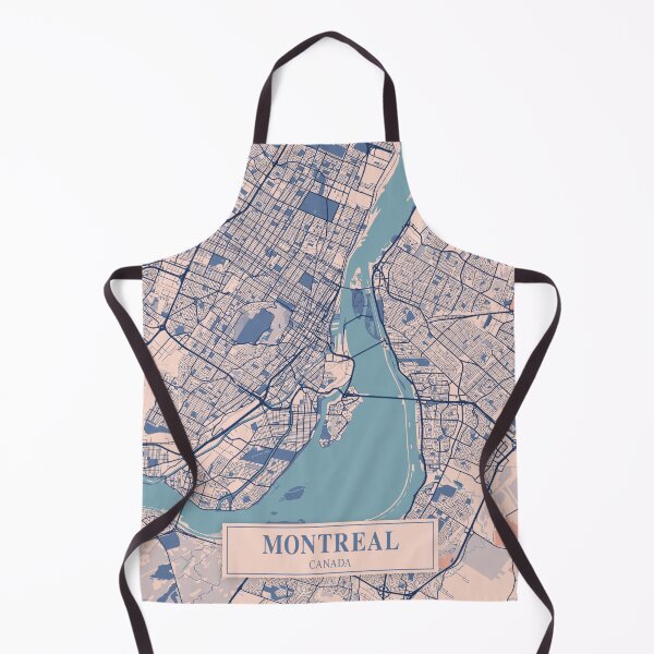 Item preview, Montreal City Map designed and sold by Peek-Designs.