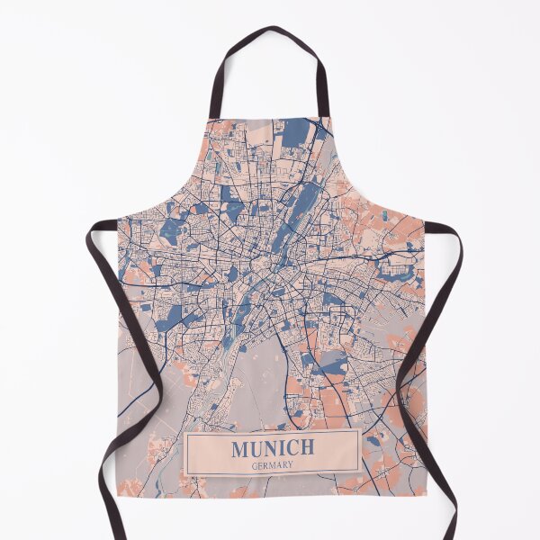 Item preview, Munich City Map designed and sold by Peek-Designs.