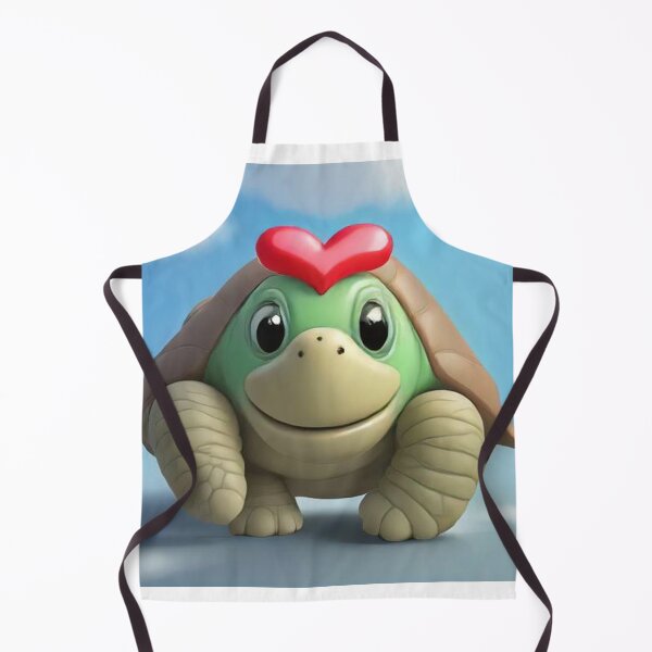 Item preview, Cute Turtle with Love Heart Cartoon Vector Icon Illustration designed and sold by hjian8219.