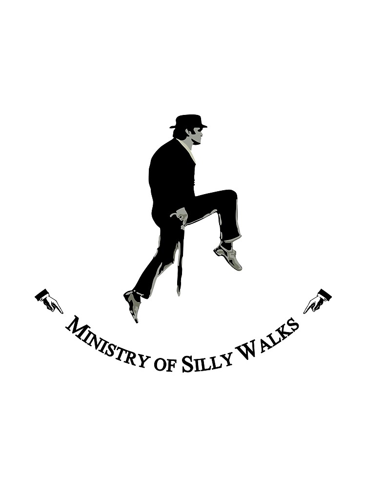 ministry of silly walks shirt