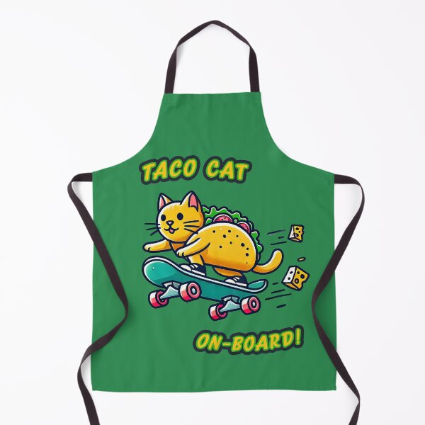 Item preview, Skateboarding Taco Cat - Meme Madness designed and sold by TeddVentures.