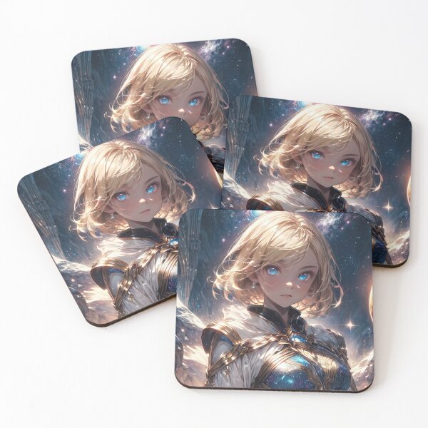 Item preview, Anime princess portrait in a fantasy world art designed and sold by TheArtistOf2022.
