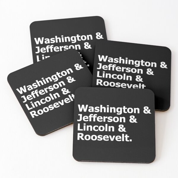 Item preview, Mount Rushmore Washington Jefferson Lincoln Roosevelt  designed and sold by The Junto Shop.